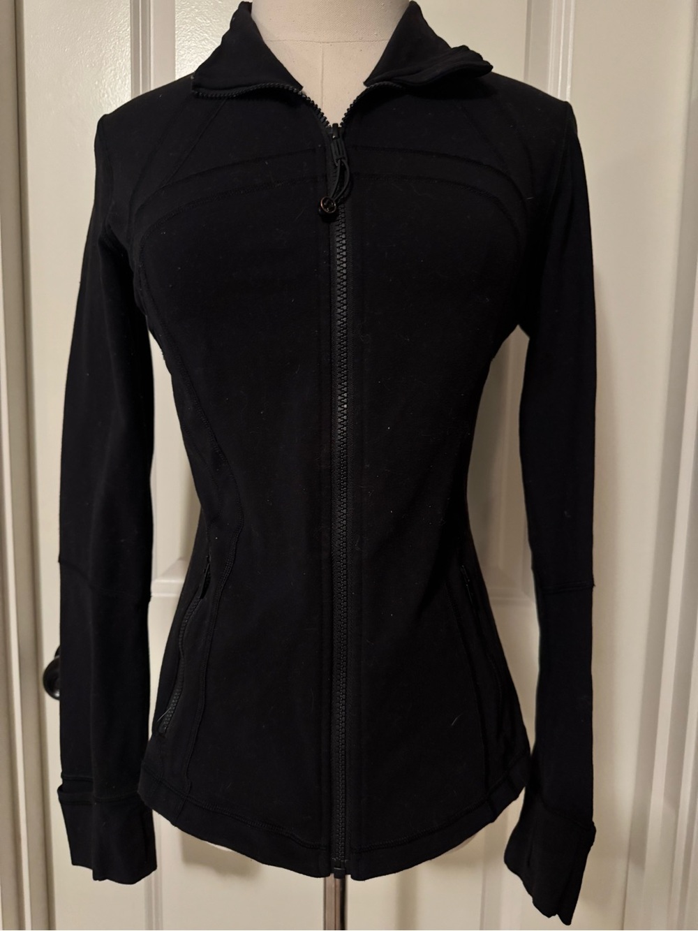lululemon athletica Black Zip-Up Utility Jacket